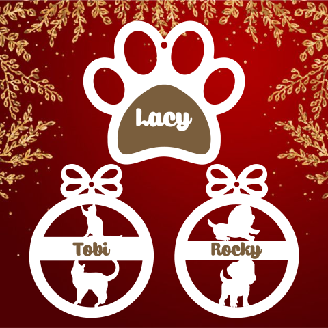 Bola Natal M1 Animais