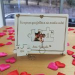 Quadro Puzzle com Porta-Chaves