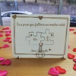 Quadro Puzzle com Porta-Chaves