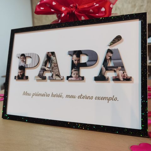 Moldura PAPA Personalizada 1