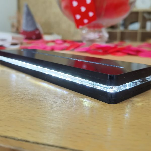 Base Led Acrílico