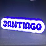 Candeeiro LED Personalizado 3D