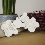 Convite Padrinhos Modelo Ursinho | Personalizado