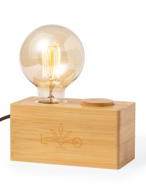 Lâmpada Vintage em Bambu