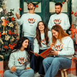 Sweatshirt de Natal Personalizada