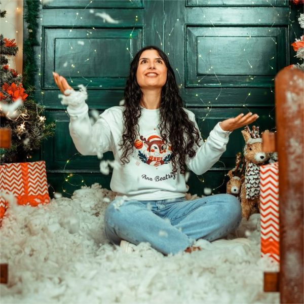 Sweatshirt de Natal Personalizada