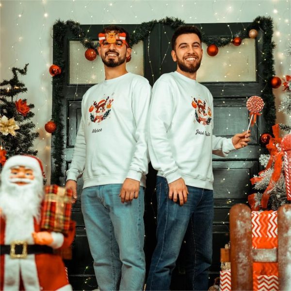 Sweatshirt de Natal Personalizada