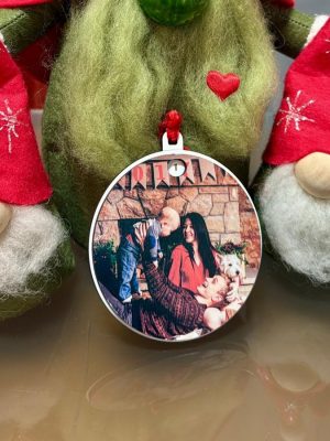 Bola de Natal com Calendário do Advento Rotativo