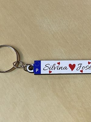 Porta-Chaves Matrícula do Amor