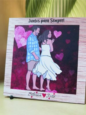 Quadro Juntos para Sempre