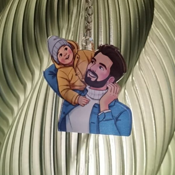 Porta-Chaves Cartoon