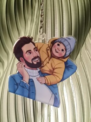 Porta-Chaves Cartoon