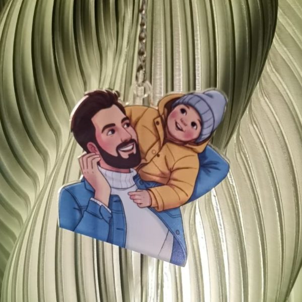 Porta-Chaves Cartoon