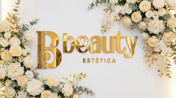 Logotipo em Acrílico Espelhado