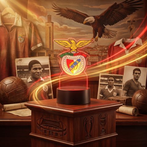 Candeeiro LED Clubes de Futebol