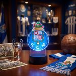 Candeeiro LED Clubes de Futebol