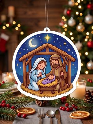 Bola Natal Presépio
