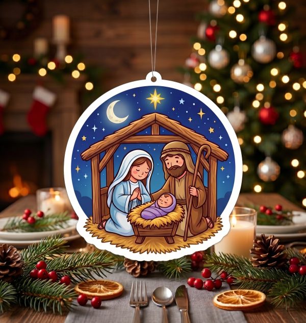 Bola Natal Presépio