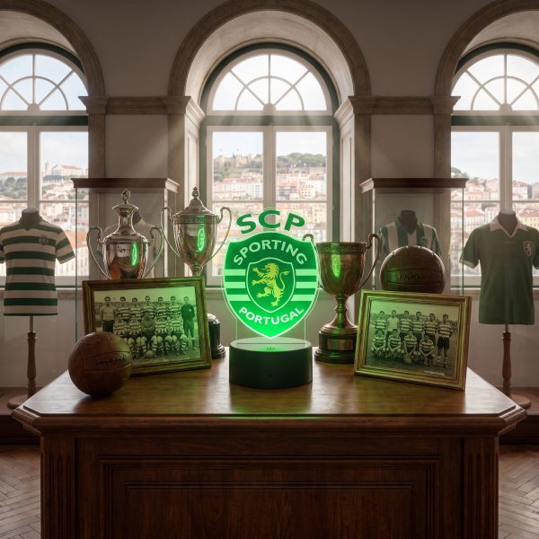 Candeeiro LED Clubes de Futebol